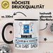Geschenk für Aquarium-Hobbyistin Tasse Lustige Geschenkidee Geburtstag Ich Bin Aquarium-Hobbyistin Ich Darf Das Trendation