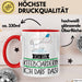 Geschenk für Kiteboarderin Tasse Lustige Geschenkidee Geburtstag Ich Bin Kiteboarderin Ich Darf Das Rot Trendation