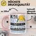 Bauzeichnerin Ausbildung Start Geschenk Tasse Ich Bin Bauzeichnerin In Der Ausbildung Ich Darf Das Kaffee-Becher Geschenkidee Rosa Trendation