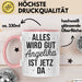 Angelika Tasse Geschenk Alles Ist Gut Angelika Ist Jetz Da Geschenkidee Becher mit Name Rosa Trendation
