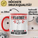 Flötist Tasse Geschenk für Flötist Der Mann Der Alles Kann Geschenkidee zum Geburtstag Rot Trendation