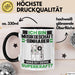 Musikgeschäftsinhaber Tasse Geschenk für Musikgeschäftsinhaber Geburtstag Lustiger Spruch Kaffee-Becher Was Ist Deine Superkraft Schwarz Trendation