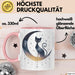 Katzenliebhaber Tasse Geschenkidee Katzenfan Lustiger Spruch Geschenkidee Lustig Rosa Trendation