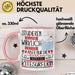 Kitesurferin Tasse Lustiges Geschenk Studieren Kann Wirklich Jeder Nur Die Besten Werden Kitesurferin Rosa Trendation
