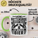 Waldarbeiter Tasse Geschenk Holz Meine Kettensägen Brauchen Benzin Und Ich Brauche Bier Grün Trendation