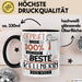 Beste Kellnerin Der Welt Tasse Geschenk für Eine Kellnerin Geprüft Und Sicher Geschenkidee Geburtstag Weihnachten Trendation