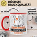 Halbschwager Geschenk Tasse So Gut Kann Nur Ein Halbschwager Aussehen Geschenkidee Kaffee-Becher Rot Trendation