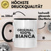 Bianca Tasse Original 100% Bianca Geschenk Schwarz Trendation