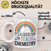 Chemiker Chemielehrer Tasse Geschenk Lustige Geschenkidee Spruch Es Ist Ein Guter Tag Um Chemie Zu Unterrichten Weiß Trendation