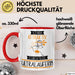 Ultraläuferin Tasse Geschenk Becher Stark Attraktiv Furchtlos Ultraläuferin Lustige Geschenkidee Rot Trendation