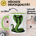 Reptil Schlange Tier Tasse Geschenk Lustige Geschenkidee Spruch Grün Trendation