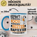 Raptexter Geschenk Lustiger Spruch für Raptexter Geschenkidee Bester Raptexter Der Welt Blau Trendation
