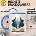 Selbsthilfe Fan Tasse Geschenkidee für Wachstums Suchender Blau Trendation