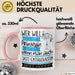 Jazz-Enthusiastin Tasse Geschenk Spruch Wer Will Schon Prinzessin Sein Wenn Man Auch Jazz-Enthusiastin Sein Kann Rosa Trendation