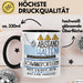 Schwimmsportlerin Tasse Geschenk Lustig Abstand Halten Hochleistungs-Schwimmsportlerin Mit Drang Zur Perfektion Bei Der Arbeit Trendation