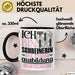 Schreinerin Ausbildung Start Geschenk Tasse Ich Bin Schreinerin In Der Ausbildung Ich Darf Das Kaffee-Becher Geschenkidee Schwarz Trendation