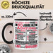 60 Jahre Tasse Geschenk Witziger Spruch Geburtstag Lustige Geschenkidee Schwarz Trendation