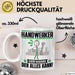Handwerker Tasse Geschenk für Handwerker Der Mann Der Alles Kann Geschenkidee zum Geburtstag Weiß Trendation