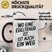 Edeltraud Tasse Geschenk Wo Eine Edeltraud Ist Ist Auch Ein Weg Geschenkidee Becher mit Name Schwarz Trendation