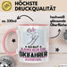 Skifahrer Geschenk Tasse So Gut Kann Nur Ein Skifahrer Aussehen Geschenkidee Kaffee-Becher Rosa Trendation