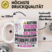Pferdepfleger Geschenk Tasse Lustiger Spruch Erheben Sie Sich Der Pferdepfleger Betritt den Raum Weiß Trendation