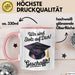 Schüler Abschluss Tasse Geschenk Lustige Geschenkidee Spruch Wir Sind Stolz Auf Dich Geschafft Rosa Trendation