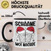 Weihnachten Tasse Geschenk Schääne Woi Nachde Kaffee-Becher Trendation