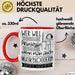 Musikbloggerin Tasse Geschenk Spruch Wer Will Schon Prinzessin Sein Wenn Man Auch Musikbloggerin Sein Kann Rot Trendation