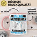 Musiklehrer Tasse Geschenk für Musiklehrer Geburtstag Lustiger Spruch Kaffee-Becher Was Ist Deine Superkraft Rosa Trendation
