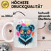 Koala Tier Sonnenbrille Tasse Geschenk Lustige Geschenkidee Spruch Weiß Trendation