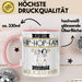 Hip-Hop-Fan Tasse Geschenk Ich Bin Hip-Hop-Fan Warum Weil Ich Es Kann Geschenkidee Geburtstag Rosa Trendation