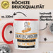 Skateboarderin Weil Es Keinen Schöneren Beruf Gibt Tasse Geschenk für Eine Skateboarderin Lustig Rot Trendation