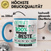 Beste Höhlenforscherin Der Welt Tasse Geschenk für Eine Höhlenforscherin Geprüft Und Sicher Geschenkidee Geburtstag Weihnachten Blau Trendation