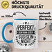Susi Tasse Geschenk Perfekt Sein Kann Jeder Geschenkidee Geburtstag Blau Trendation