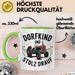 Landwirt Tasse Geschenk Lustige Geschenkidee Spruch Grün Trendation