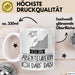 Geschenk für Abenteurerin Tasse Lustige Geschenkidee Geburtstag Ich Bin Abenteurerin Ich Darf Das Weiß Trendation