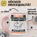 Soundtrack-Komponist Tasse Geschenk für Soundtrack-Komponist Geburtstag Lustiger Spruch Kaffee-Becher Was Ist Deine Superkraft Rosa Trendation