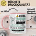 Exotische Tierhalterin Tasse Geschenk Lustiger Spruch Bitte Erheben Sie Sich Seine Majestät Die Exotische Tierhalterin Betritt Den Raum Rosa Trendation