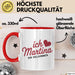 Martina Tasse Geschenk Ich Bin Vollkommen Martina Geschenkidee Geburtstag Rot Trendation