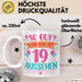 19er Geburtstag Tasse Geschenk Frauen So Gut Kann Man Mit 19 Aussehen Geschenkidee Geburtstag Weiß Trendation