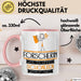 Forscherin Weil Es Keinen Schöneren Beruf Gibt Tasse Geschenk für Eine Forscherin Lustig Rosa Trendation