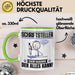 Schriftsteller Tasse Geschenk für Schriftsteller Der Mann Der Alles Kann Geschenkidee zum Geburtstag Grün Trendation