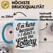 Arbeit Tasse Geschenk Im Here Because I Didnt Win Lottery Geschenkidee Job Blau Trendation