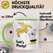 Geburtstagsfeier Banane Tasse Geschenk Lustige Geschenkidee Spruch Lasst Uns Feiern Grün Trendation
