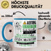 Studiomusikerin Tasse Geschenk Lustiger Spruch Bitte Erheben Sie Sich Seine Majestät Die Studiomusikerin Betritt Den Raum Blau Trendation