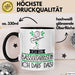 Geschenk für Bassgitarristin Tasse Lustige Geschenkidee Geburtstag Ich Bin Bassgitarristin Ich Darf Das Trendation
