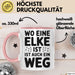 Elke Tasse Geschenk Wo Eine Elke Ist Ist Auch Ein Weg Geschenkidee Becher mit Name Rosa Trendation