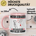 Musikliebhaber Tasse Geschenk für Musikliebhaber Der Mann Der Alles Kann Geschenkidee zum Geburtstag Rosa Trendation