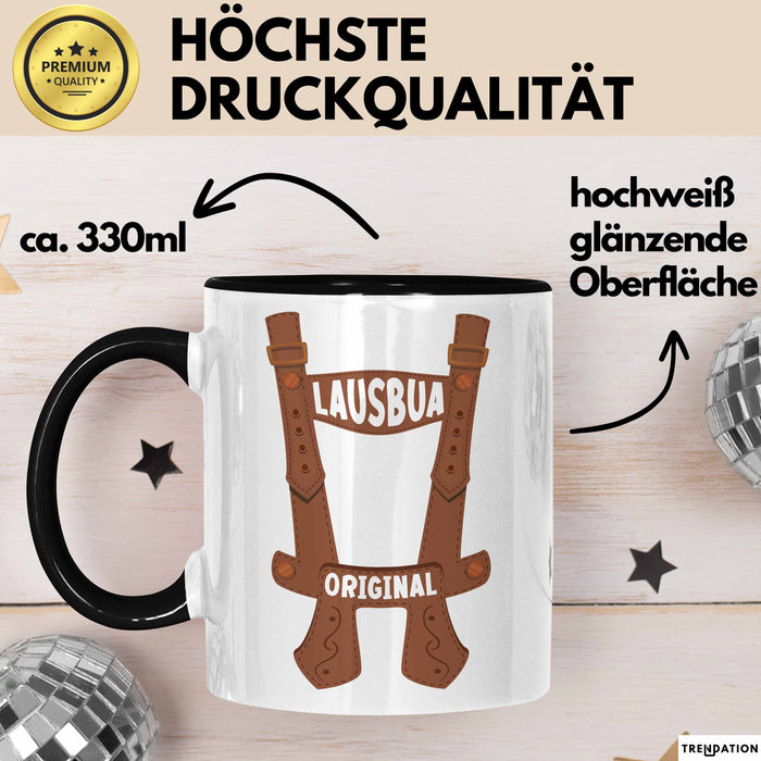 Lausbua Tasse Geschenk Oktober München Geschenkidee Original Becher Trendation