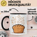 Brotbäcker Tasse Geschenkidee für Teigknet Fan Trendation